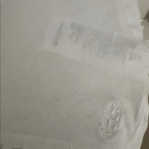 Free People Lightweight Oversized White Cropped Pullover - Picture 5 of 5